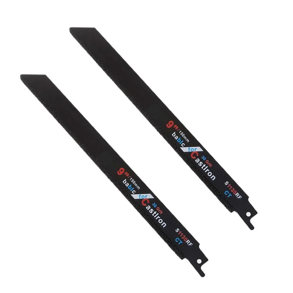 

2 Pcs 225mm 9' Carbide Reciprocating Saw Blade For Cutting Metal Ceramic S1130RF Frozen Meat Woodworking Tool Accessorie