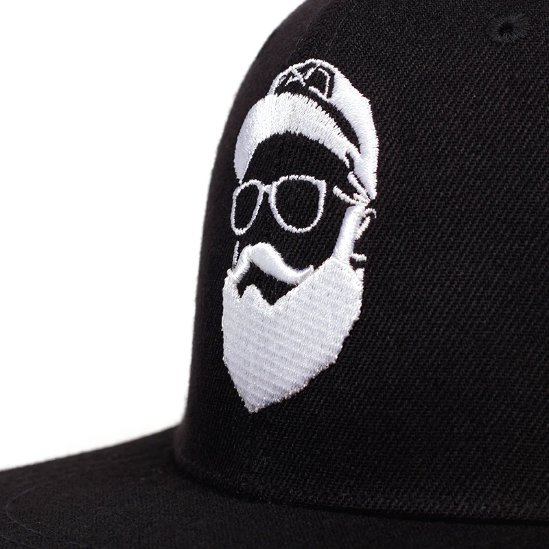 

DANG 2021 New beard old man embroidery baseball cap fashion summer casual snapback caps wild casual hat fashion hip-hop hats