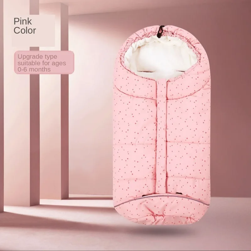 

New Baby Cuddle Autumn Winter Thickened Dual-purpose Newborn Products, Newborn Anti Shock and Anti Kick Sleeping Bag