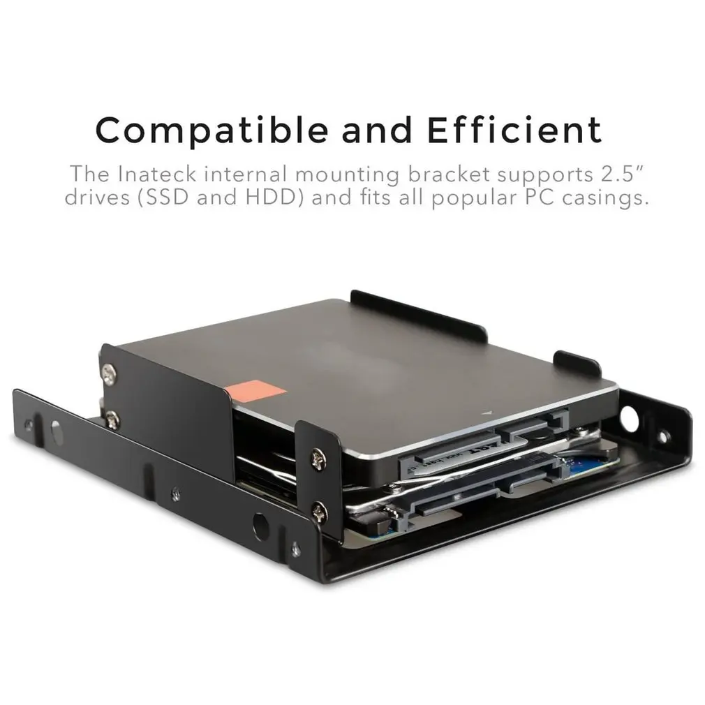 2X монтажный комплект для внутреннего жесткого диска 2 5 дюйма SSD до 3 (Кабели SATA
