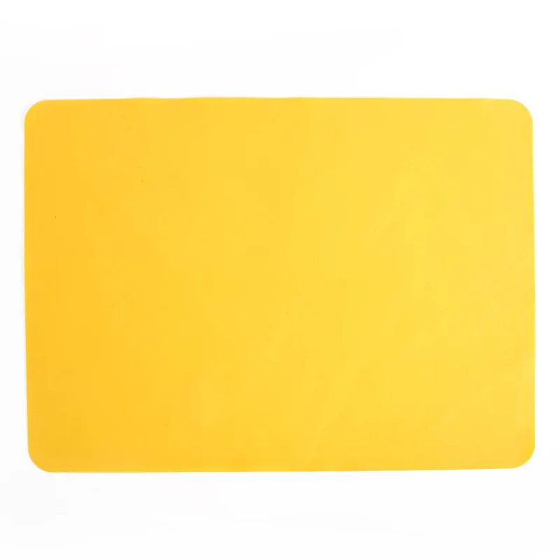 

Food Mat Fashion Nordic Solid Color Silicone Pad Children Western Food Mat High Temperature Insulation Pad