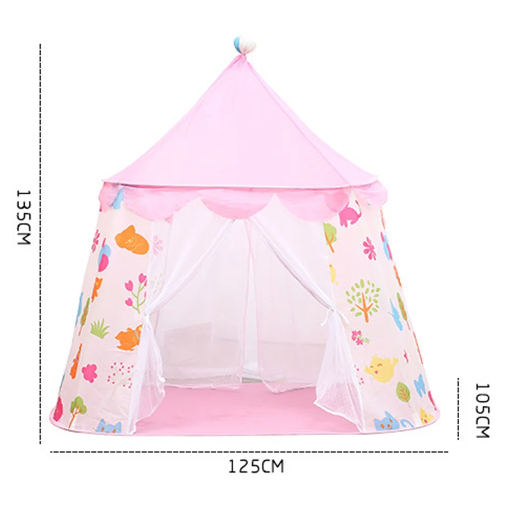 

Portable Children Tents Boys Girls Outdoors Ball Pool Game Tent Infant Indoors Sleep Room Teepee Baby Castle Tipi Kid Play House