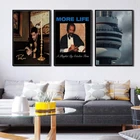 Альбом Дрейка музыкальной музыки Меер Leven Vews хип-хоп Rapper Ster Картина на холсте принты для гостиной домашний Декор настенный плакат