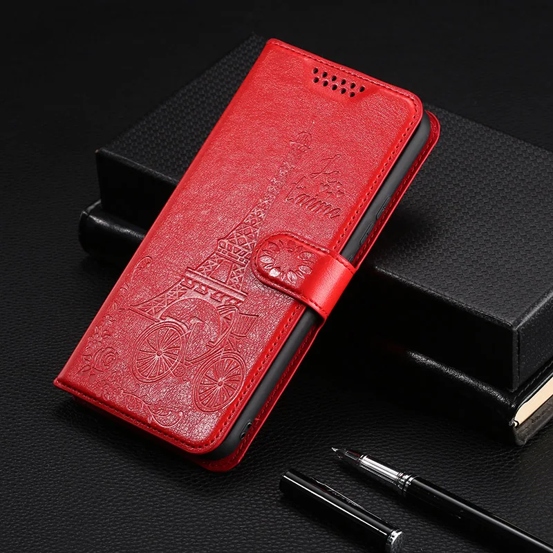 Кожаный чехол-бумажник с откидной крышкой и бабочкой для телефона Xiaomi Redmi 10 10A 10C 12