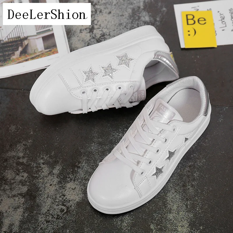 

2021 Spring Women Shoes Summer Women White Casual Shoes Breathable Flats Fashion Sneakers Women Vulcanization Shoes