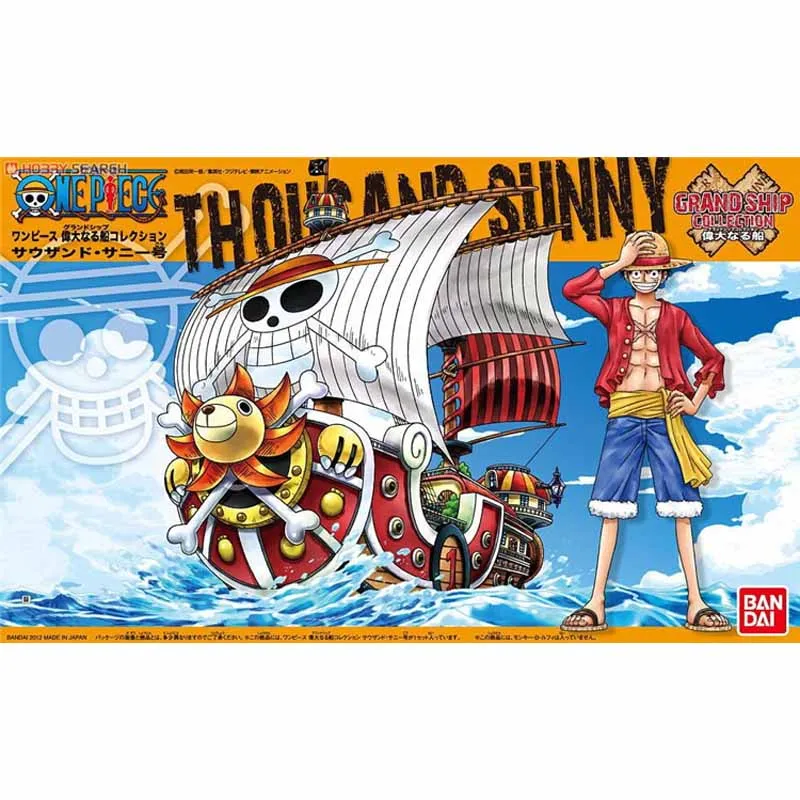 

Bandai Hobby Figure-Rise One Piece Thousand Sunny Grand Ship Collection Assembly Plastic Model Kit Gundam Action Figure Kids Toy