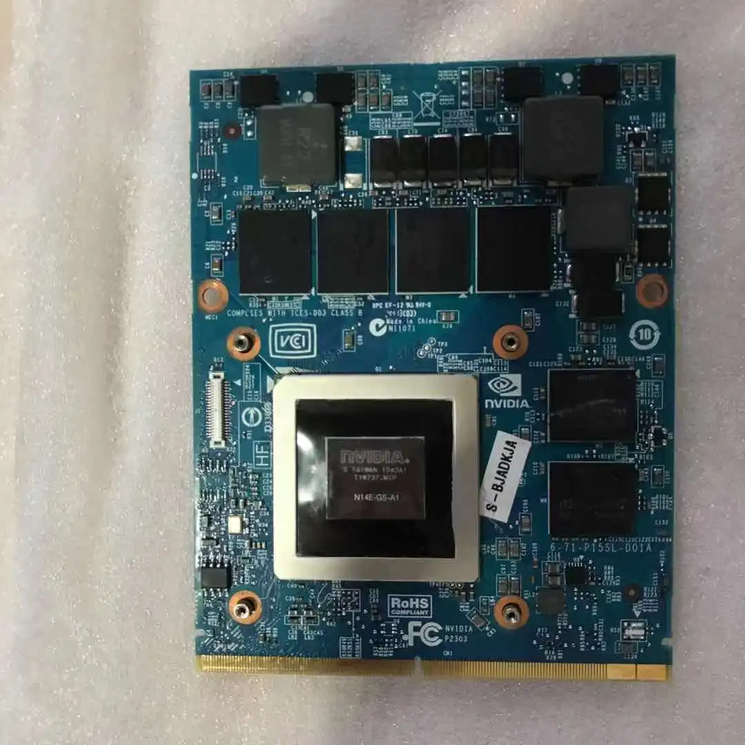 Видеокарта GTX770M GTX 770M 3 ГБ для imac A1312 Dell M15X M17X M18X M6600 MSI GT60 GT70 GT780 16F3 16F4 1762 1763 |