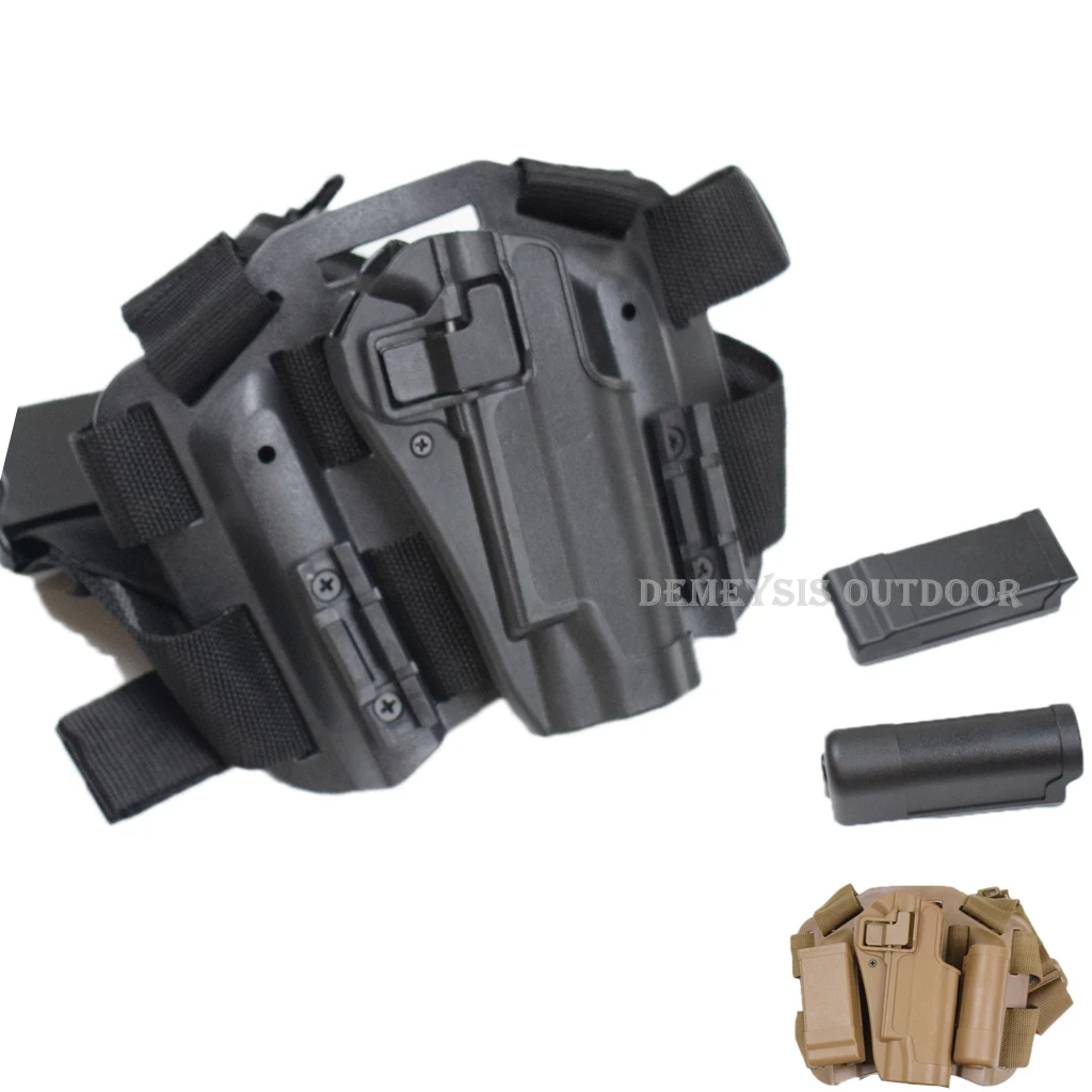 Охотничья кобура для правой руки пистолета страйкбола Пейнтбольного оружия