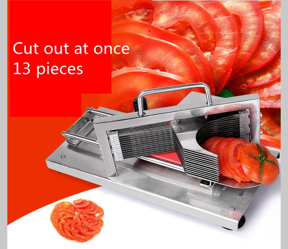 

Commercial manual fruit slicer tomato lemon slicer ham sausage tomato pineapple multifunctional slicer