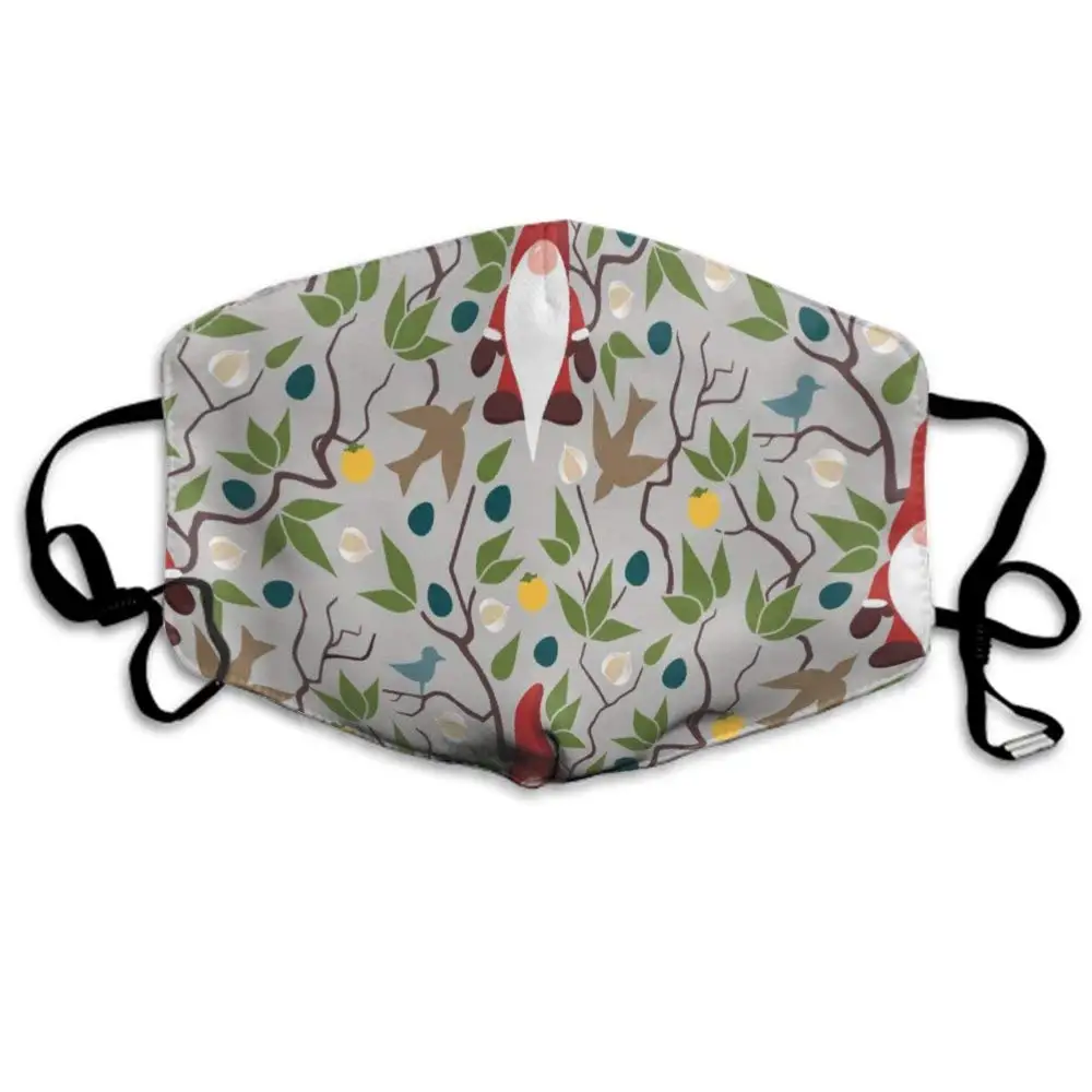 Противопылевые маски Санта-Клауса для женщин и мужчин маска лица с полынью езды