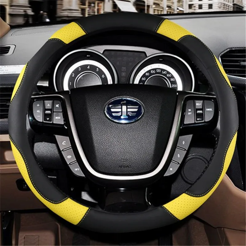 Универсальные автомобильные чехлы на рулевое колесо Sportage кожаный чехол для Hyundai