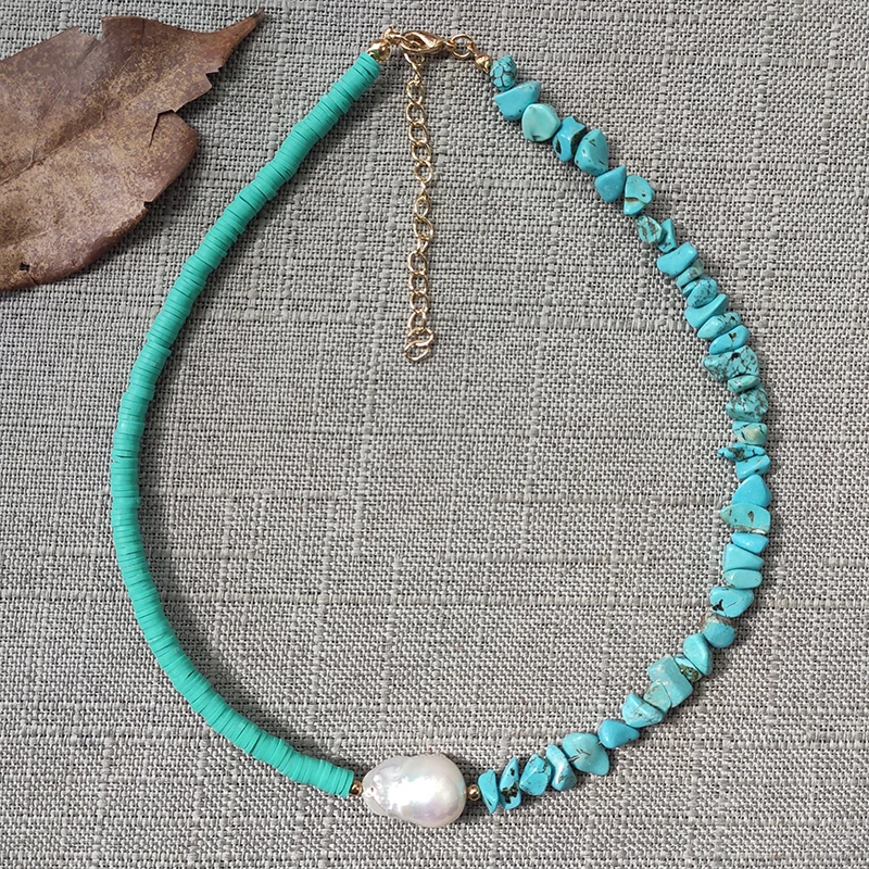 Креативные строчки в стиле барокко жемчужное ожерелье ручной работы богемном