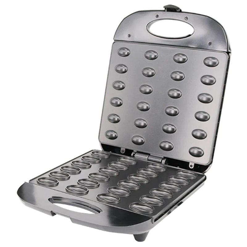 Мини гайка вафельница электрическая машина для приготовления грецкого ореха