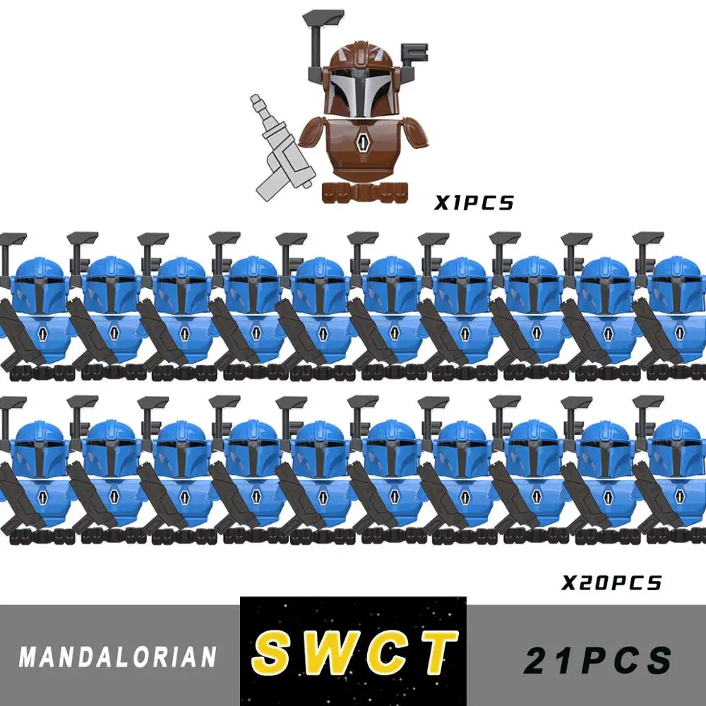 Space wars set Mandalorian battle armor Boba Shock Clone Trooper Legion Building Blocks Bricks Toys for Children | Игрушки и хобби