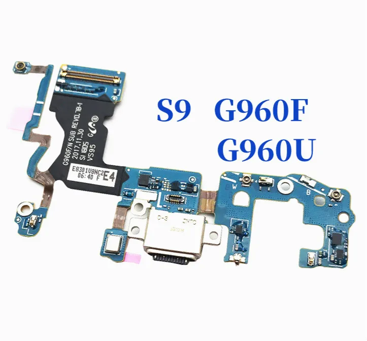 1 шт. для Samsung Galaxy S9 G960F G960U Plus G965F G965U USB порт зарядки гибкий кабель Зарядное