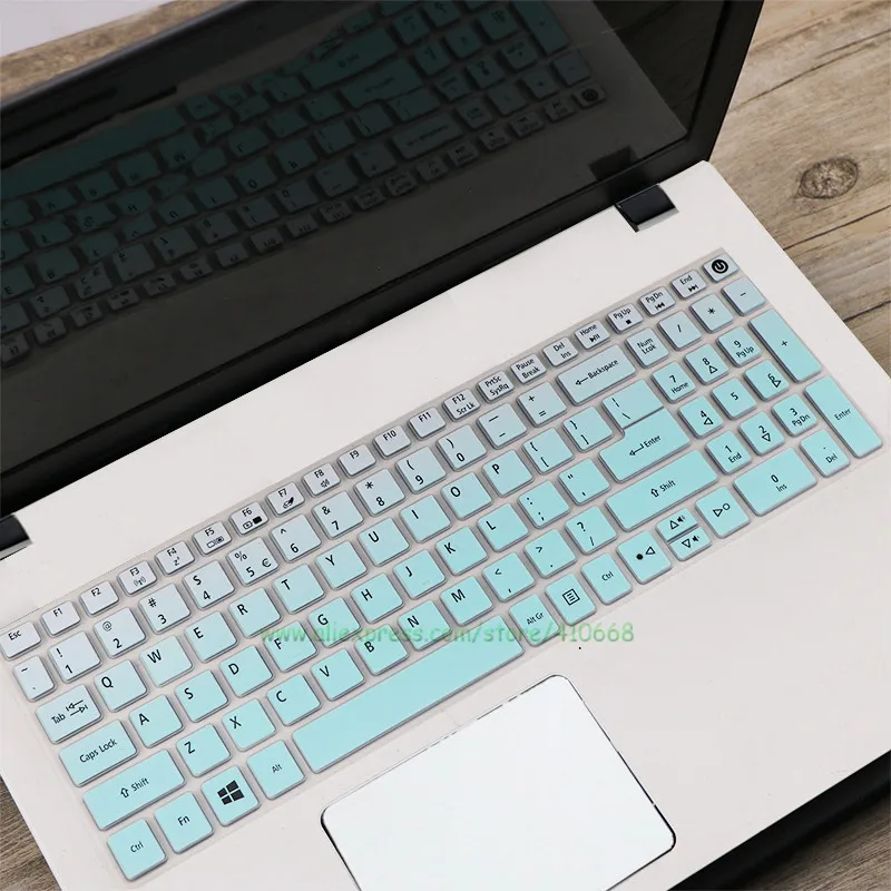 15.6'' silicone Keyboard Protector Cover Skin For Acer Aspire E15 E5 575G E5-575G V3-574G TMTX50 TMP259 F5 573G 552G 553G |