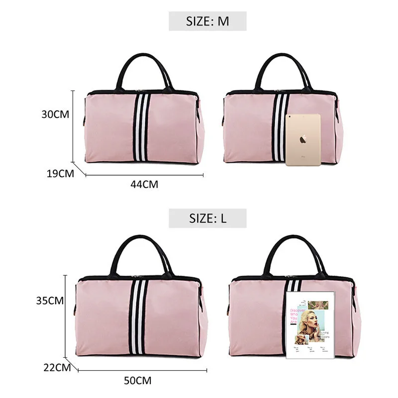 О которых вы спортивная сумка для занятий спортом Фитнес полосатые сумки Для