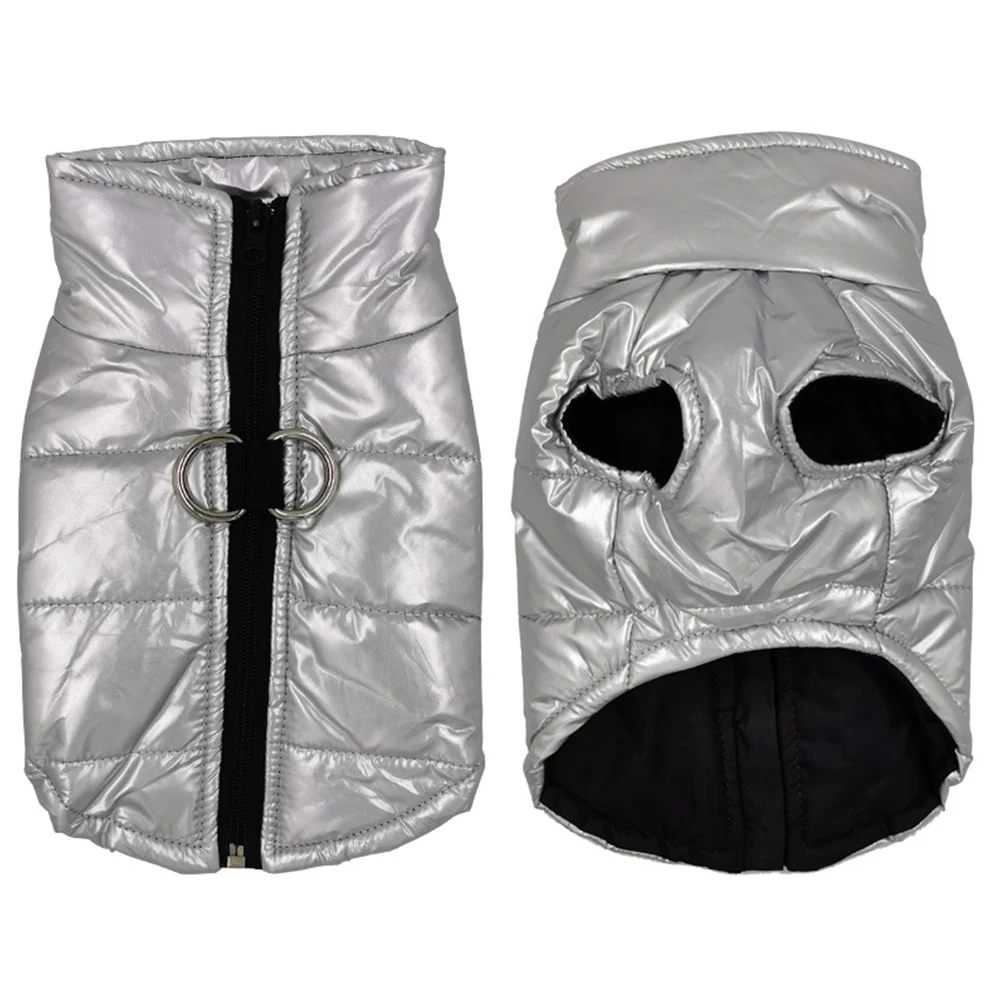Водонепроницаемый жилет для собак зимняя теплая одежда пальто маленьких средних