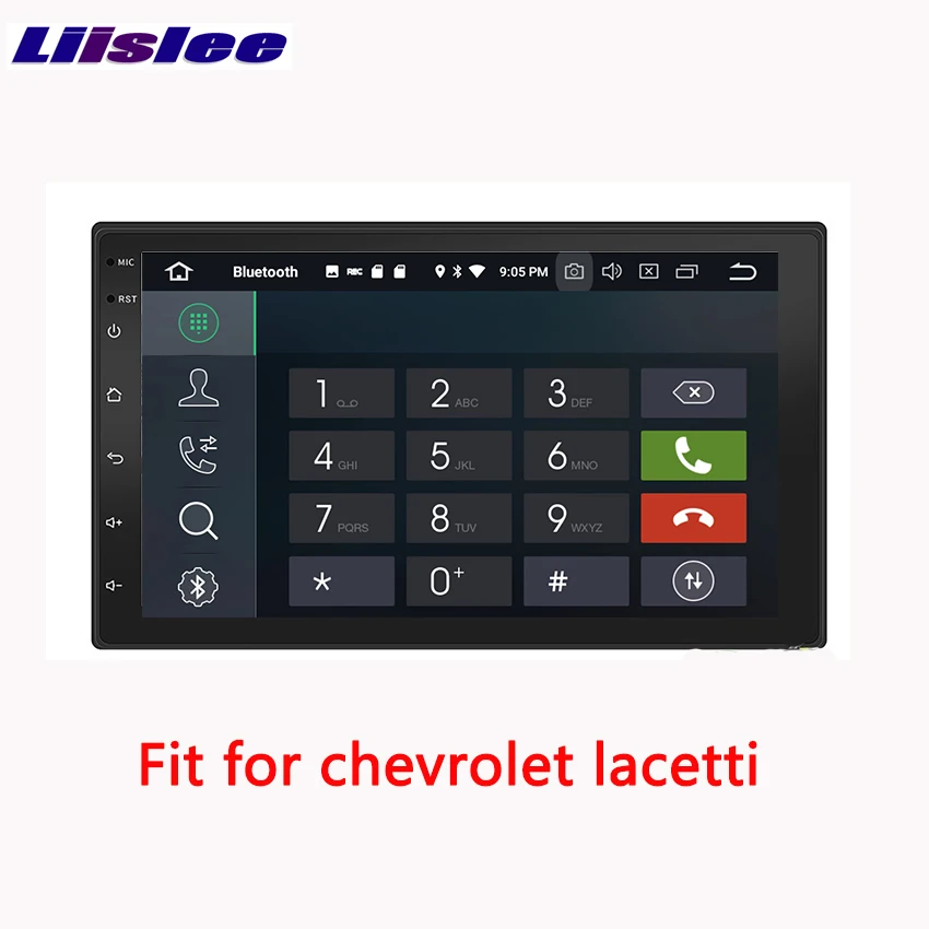 Liislee для chevrolet lacetti Android автомобильный навигатор GPS Аудио Видео Радио большой экран