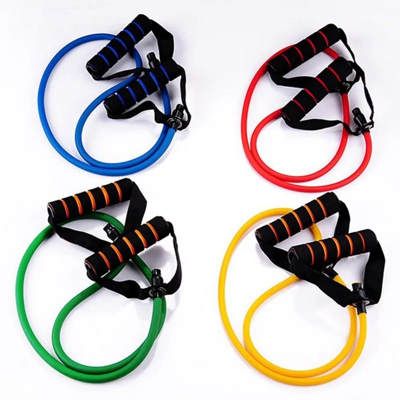

Latex Resistance Bands TPE Multifunctional Yoga One-word Rally Strength Training Rope Fitness Elastic Rope Yoga Pull Rope