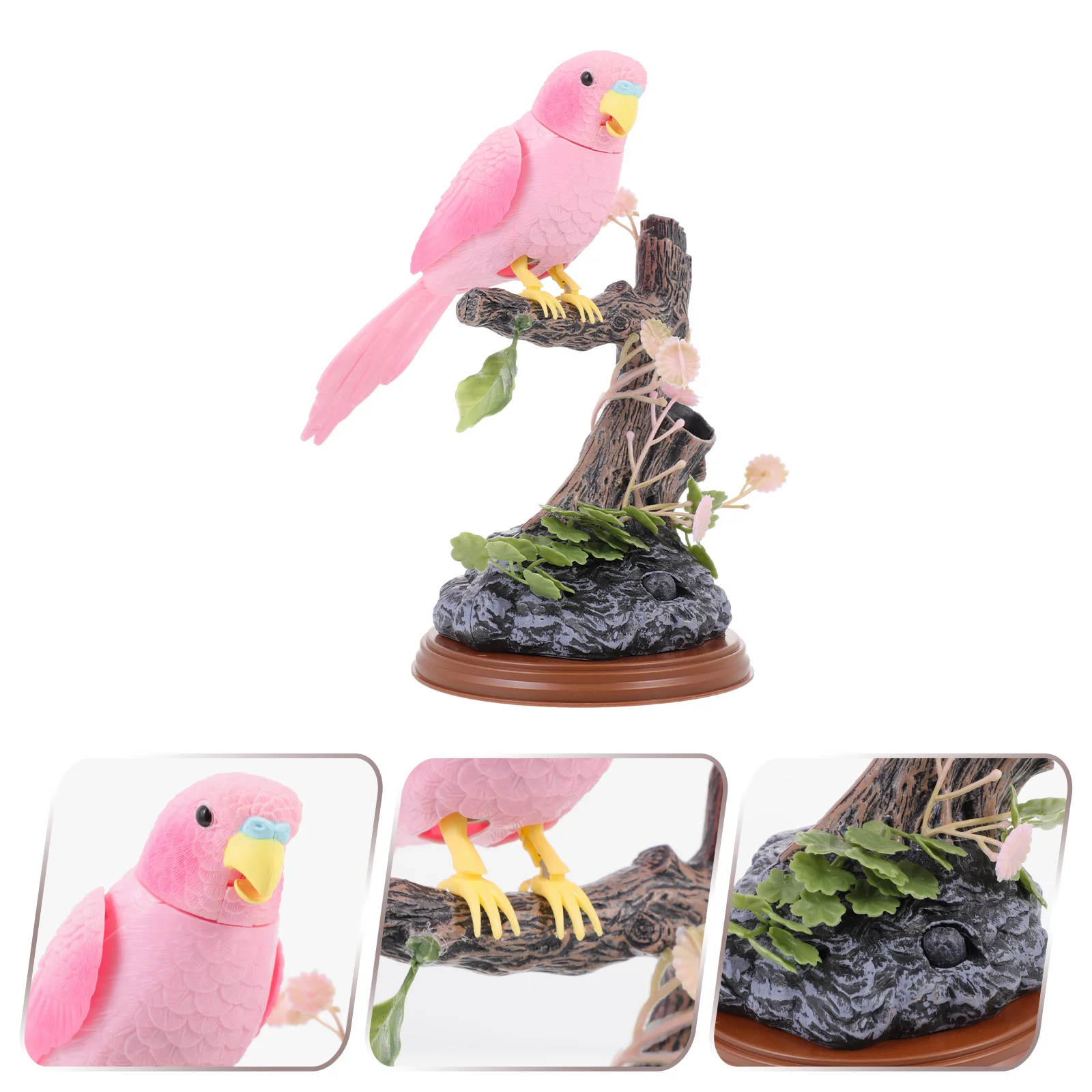 

1 Set Electric Parrot Household Decoration Kids Talking Parrot Plaything