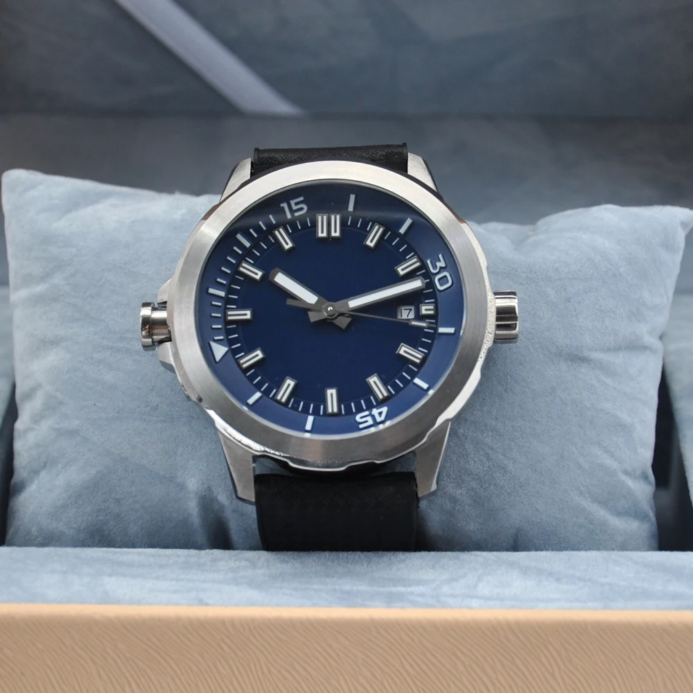 Corgeut 45 мм Военная Униформа Автоматическая Miyota механические мужские часы Цвет: