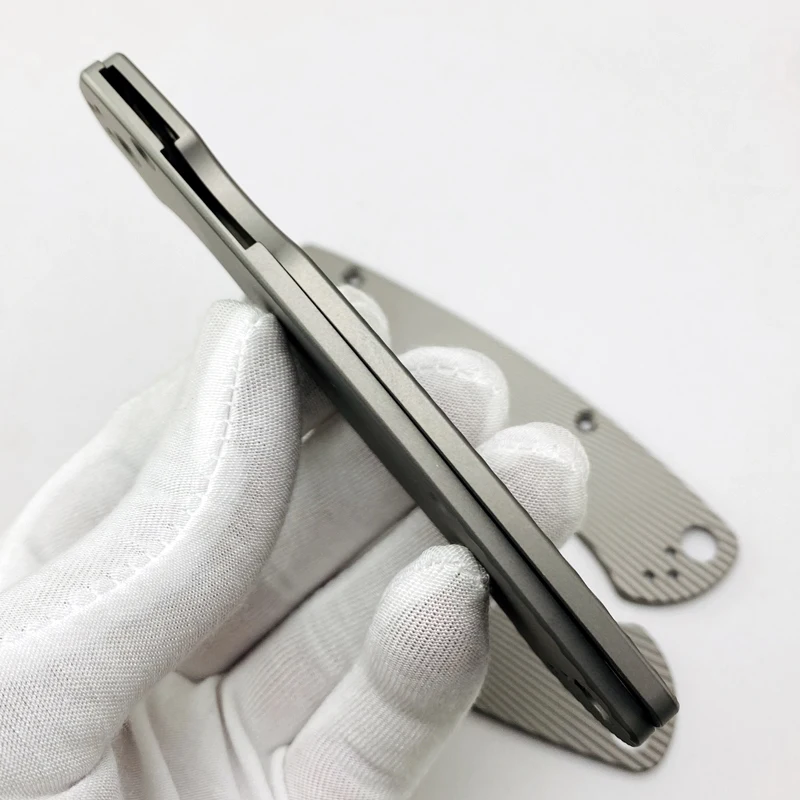 1 Pair Titanium Alloy Blade Handle Patch for C81 Knife Para 2 DIY Accessories | Инструменты