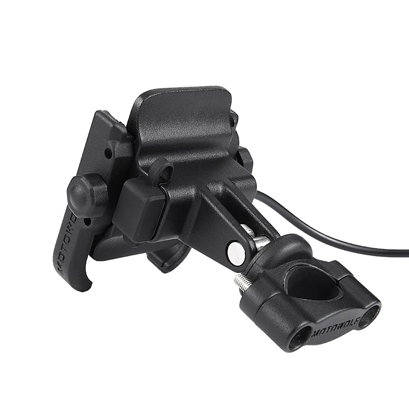 motowolf motorcycle phone holder with usb power charger mobile cell phone mount motorbike mountain bike holder moto accessories free global shipping