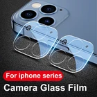 Закаленное стекло для объектива камеры для iPhone 11, 13, 12 Pro, XS Max, X, XR, Защита экрана для iPhone 11 Pro, 7, 8, 6, 6S Plus, 13