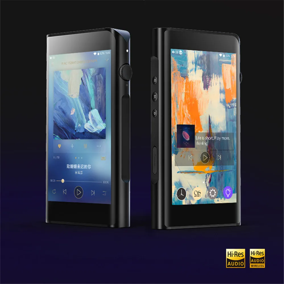 Shanling M6 (21) MQA Dual ES9038Q2M Android 7 1 OS сбалансированный портативный музыкальный плеер MP3