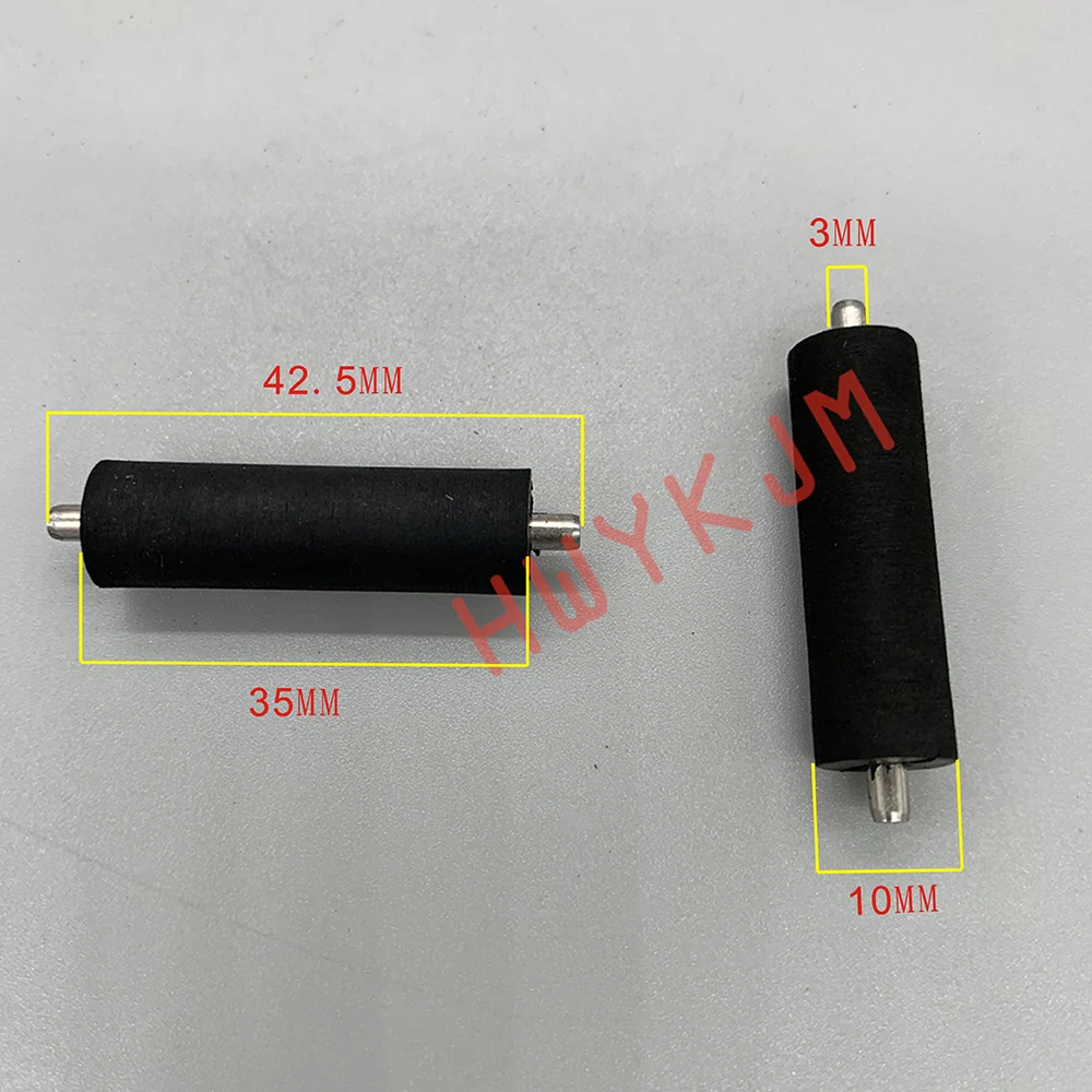 24Pcs Konica 512 Pinch Roller KM512 Paper Pressure Rubber Rollers 42.5mm For Allwin Human Xuli Yaselan Flora Wide Format Printer - купить по