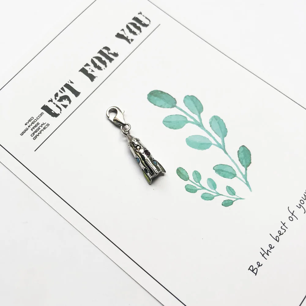 Подвеска для браслета и ожерелья из серебра 925 пробы |