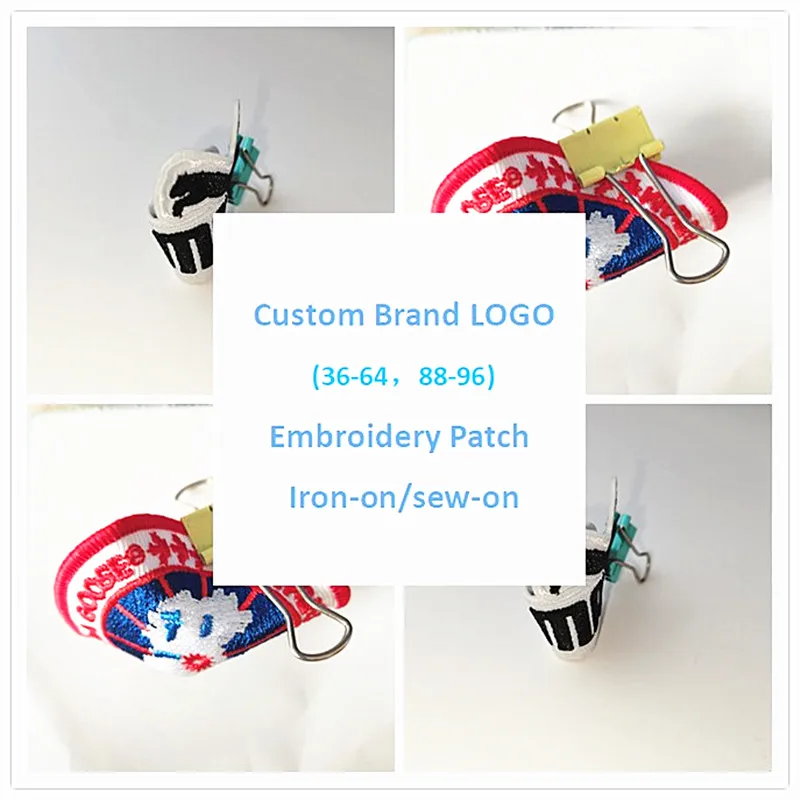 (36-96) нашивка с вышивкой логотипа на заказ для одежды вышивка детской марки