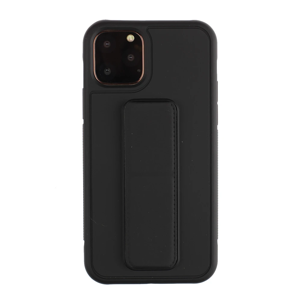 Для iPhone 11 Pro 11 Pro Max 6 6s 7 8 Plus X Xr Xs Max чехол с логотипом Мягкий ТПУ чехол для телефона с подставкой и ремешком на руку