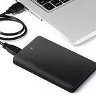 Корпус для внешнего жесткого диска 2,5 дюйма, USB 3,0, прозрачный, черный