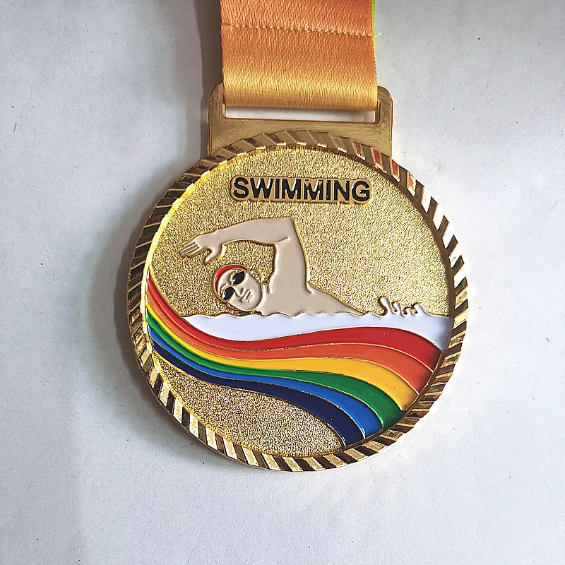 Новая цветная металлическая медаль подходящие медали значки сувениры