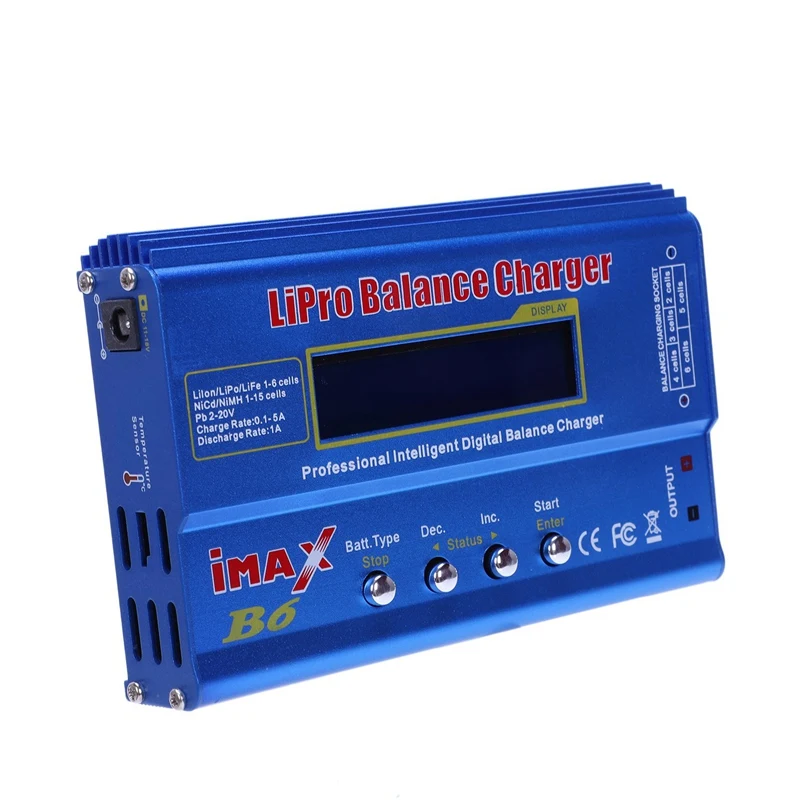 Балансирующее зарядное устройство iMax B6 с ЖК дисплеем|Детали и аксессуары| |