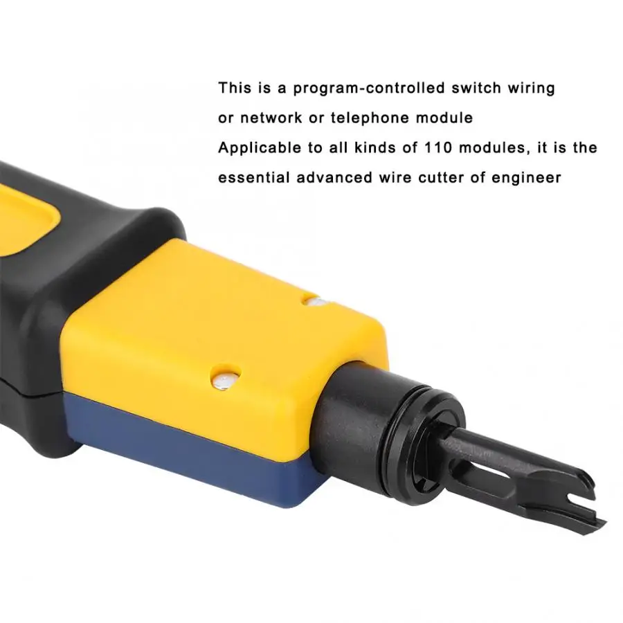 Удар вниз инструмент стальной пластиковой ручкой провода резак обжимной