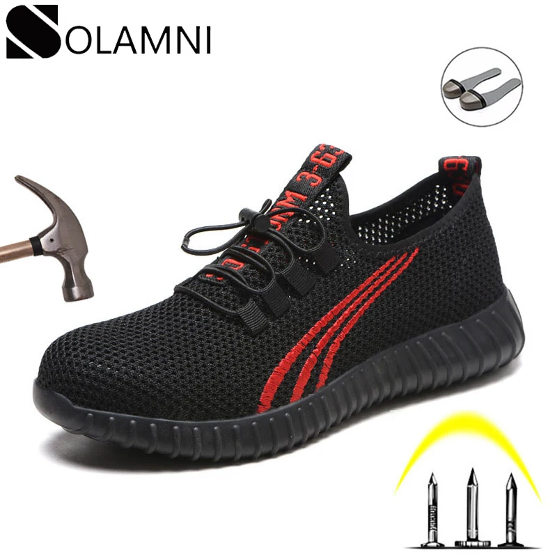 Стальной подносок нерушимой Мужская Рабочая обувь в классическом стиле женские