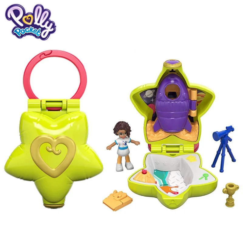 GCN09 Оригинальная карманная кукла Mattel Polly, скрытый мир, мини-сцена, домашние игрушки для девочек, для детей, Русалочка, детская игрушка, матрешки, куклы - Цвет: GCN09