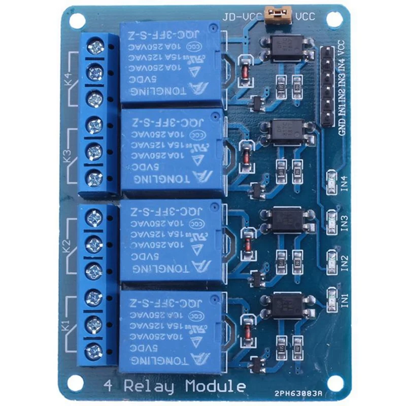 1 шт 5V 4 канальный Релейный Модуль & шт. 5В уровень с триггером оптико изолятор