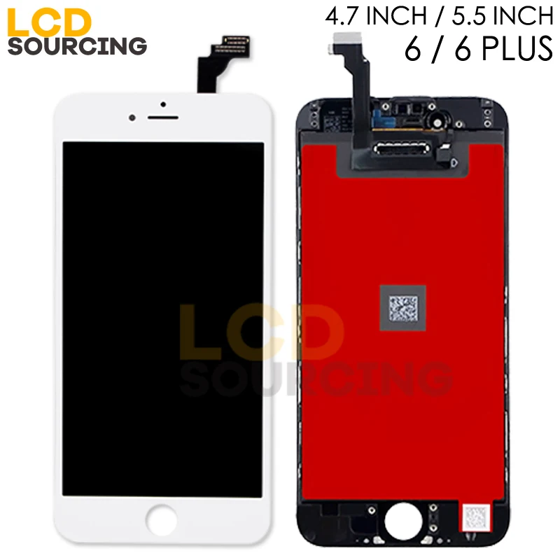 AAA ЖК-дисплей для Apple iPhone 6 6s 6p 6s p ЖК-дисплей с сенсорным экраном дигитайзер сборка для iPhone 6s plus дисплей Замена
