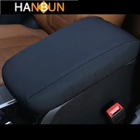 central armrest box protection sleeve decoration cover trim for bmw x3 g01 g08 25i 30i 2018 leather car interior accessories