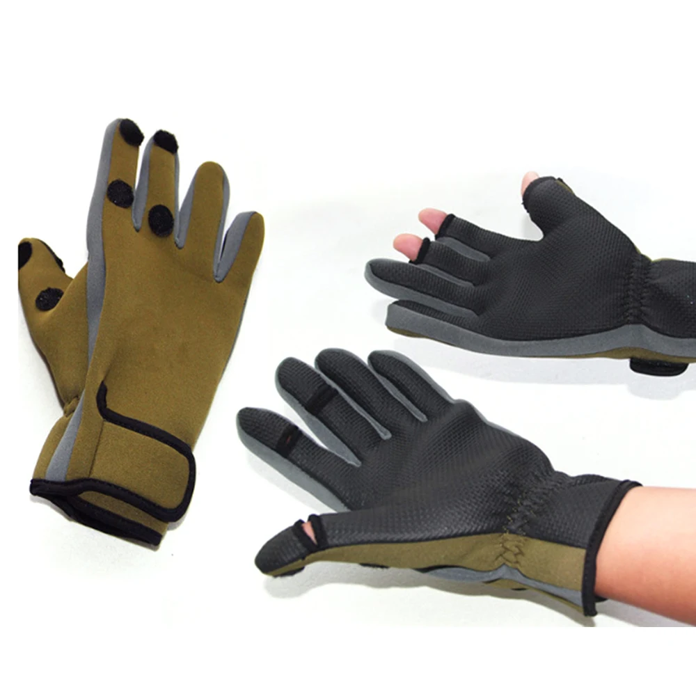 Открытый палатки для зимней рыбалки перчатки Водонепроницаемый три или два
