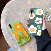 for samsung galaxy a80 a81 a82 quantum 2 a70e a90 4g a90 5g a91 casing with flower pattern back cover shockproof silica gel case