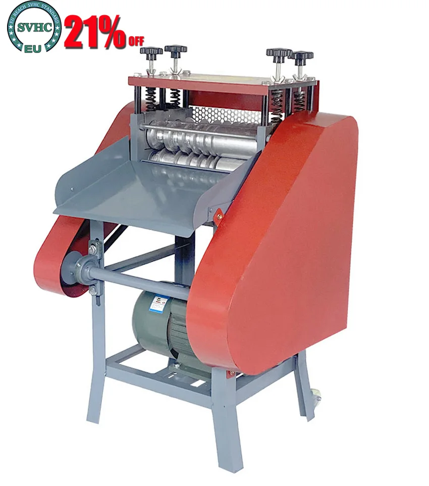 

220V Automatic wire stripping machine,Multifunctional electric 1-45mm scrap copper wire cable Peeling machine
