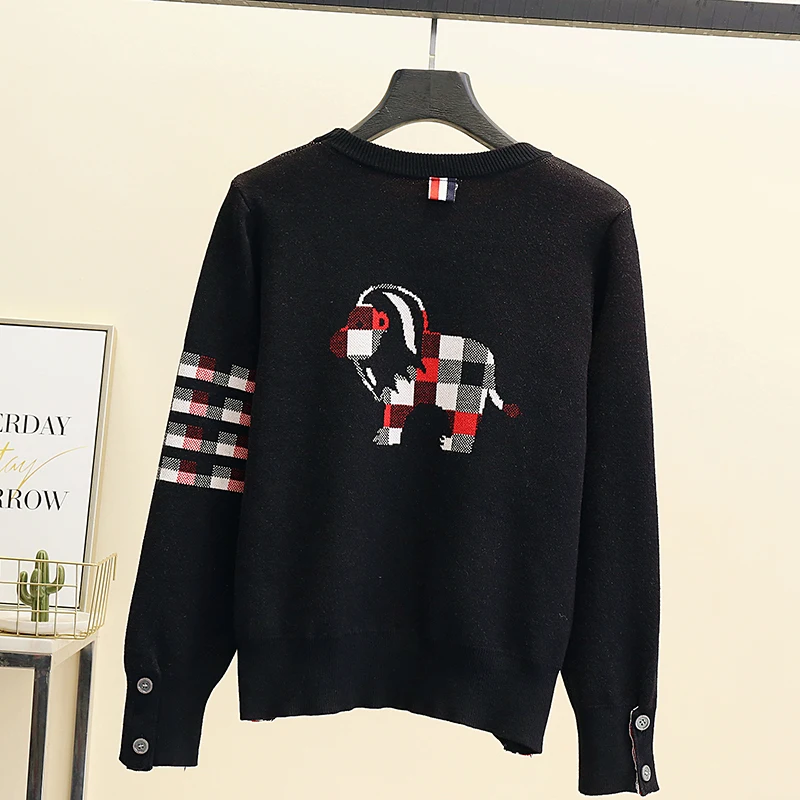 

Women Knitted Sweater Fashion Oversized Pullovers Ladies Winter Loose Sweater Korean College Style Women Jumper Sueter Mujer