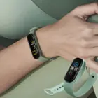 Ремешок сменный из мягкого силикона для смарт-часов Mi Band 5 6, 10 шт.