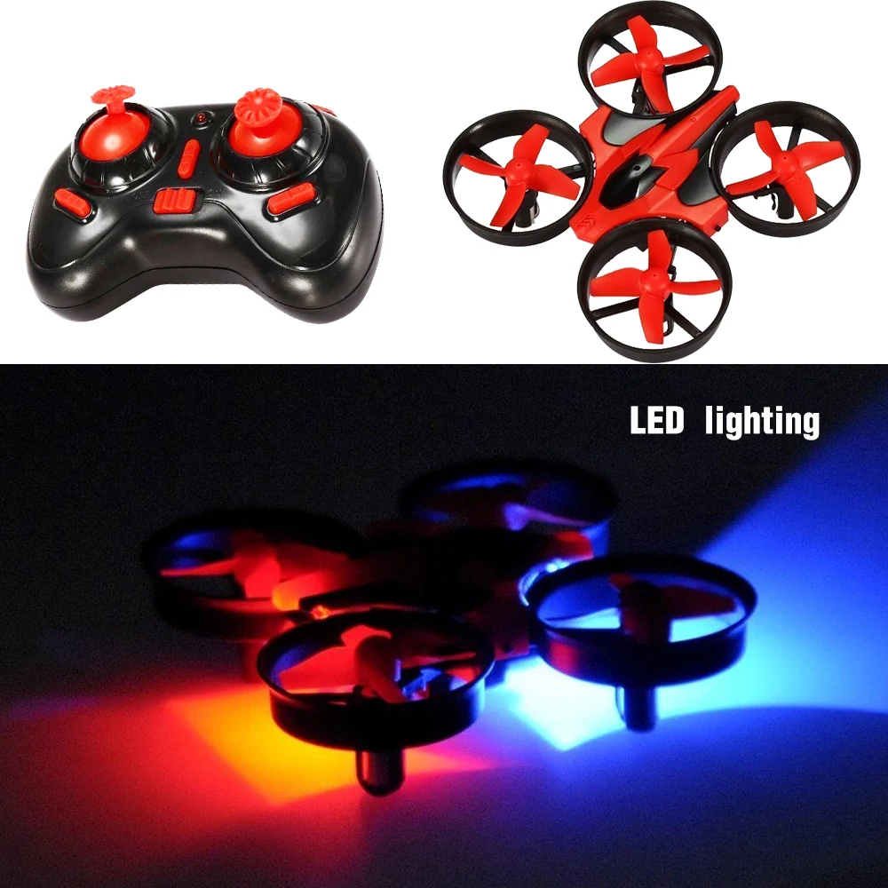 GizmoVine мини Радиоуправляемый квадрокоптер мигающий Дрон скоростной файл 360 Угол