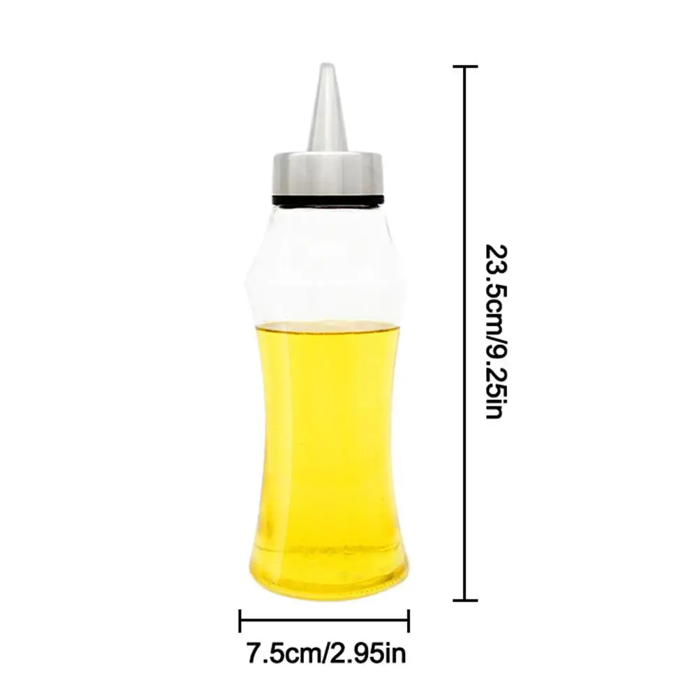 400 мл набор бутылок для масла и уксуса масляный дозатор из нержавеющей стали